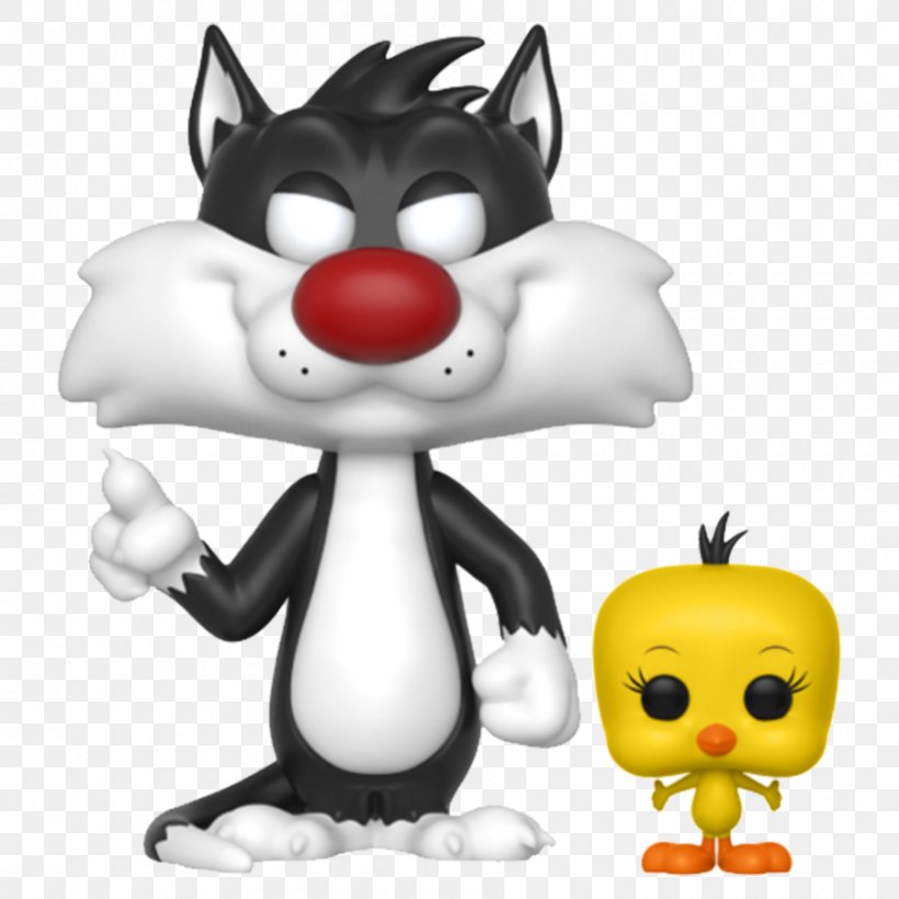 Sylvester Tweety Looney Tunes Funko Action & Toy Figures, PNG, 900x900px, Sylvester, Action Toy Figures, Animated Cartoon, Animated Film, Carnivoran Download Free