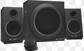 Computer - Computer Speakers Loudspeaker Logitech Audio PNG