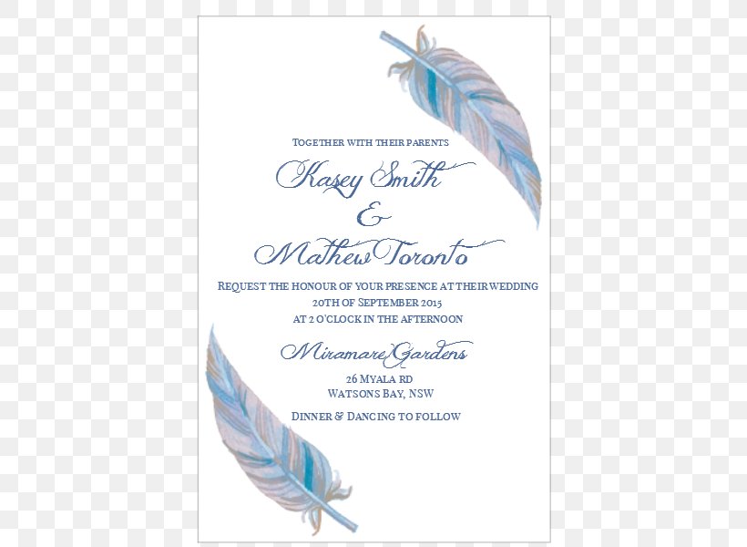 Feather, PNG, 500x600px, Feather, Bird, Blue, Invitation, Quill Download Free