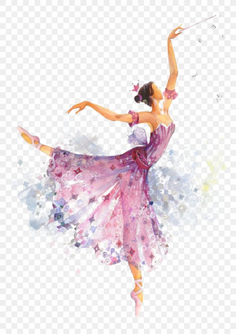 Ballet Dancer Ballet Dancer Drawing The Nutcracker, PNG, 1273x1799px, Watercolor, Cartoon, Flower, Frame, Heart Download Free