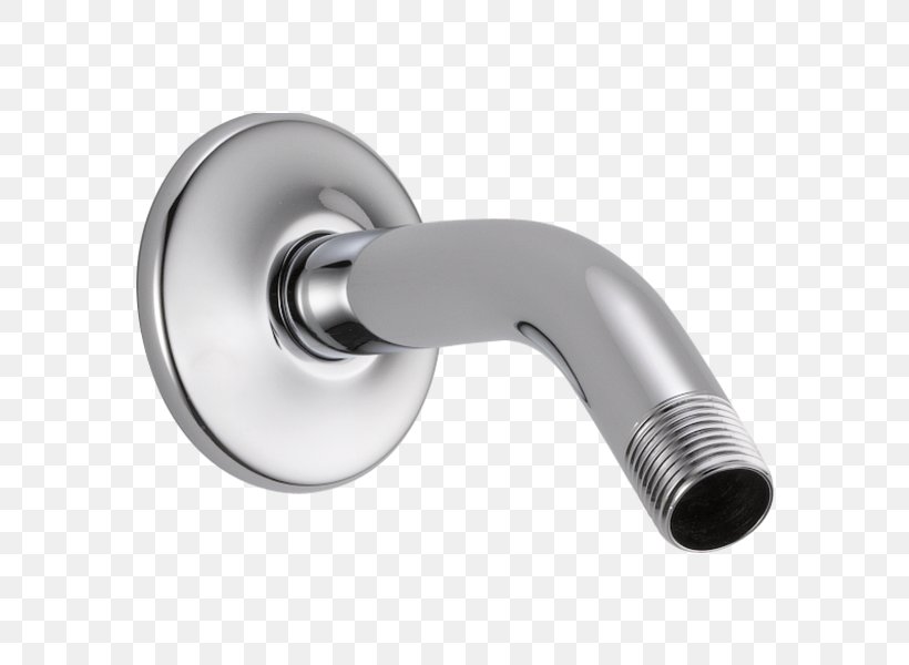 Delta Faucet U4993-PK Delta Faucet 6 Inch Shower Arm And Flange Baths Faucet Handles & Controls Delta Air Lines, PNG, 600x600px, Shower, Bathroom, Baths, Bathtub Accessory, Brass Download Free