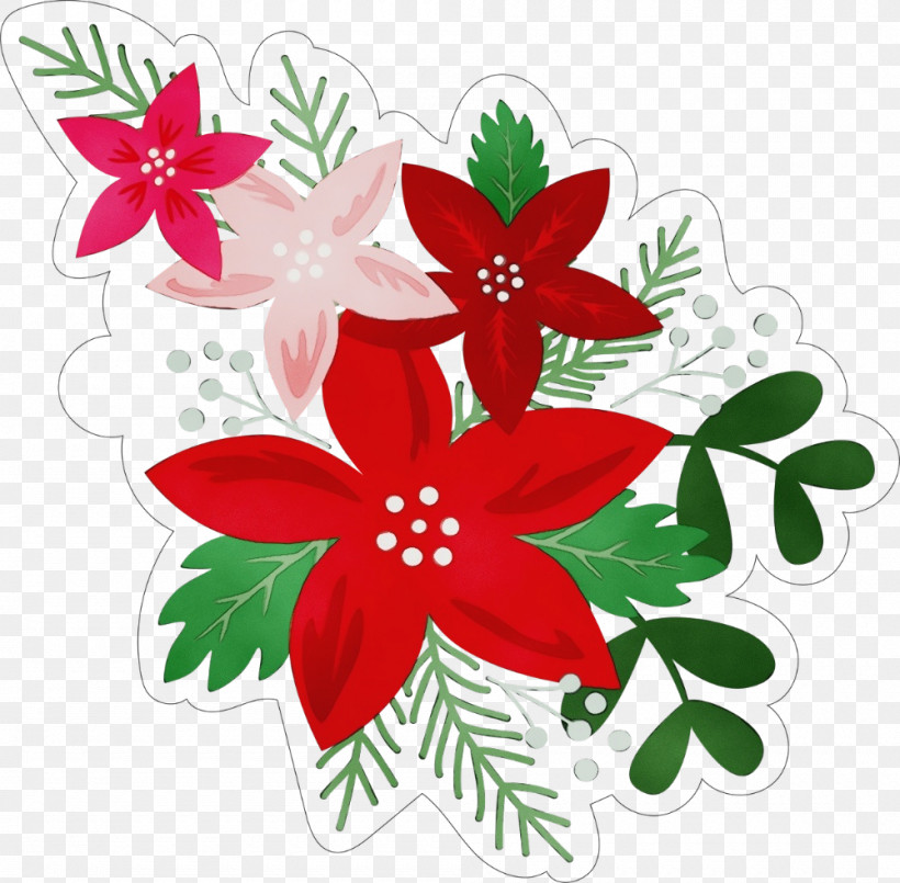Floral Design, PNG, 1000x982px, Watercolor, Bauble, Biology, Christmas Day, Christmas Ornament M Download Free