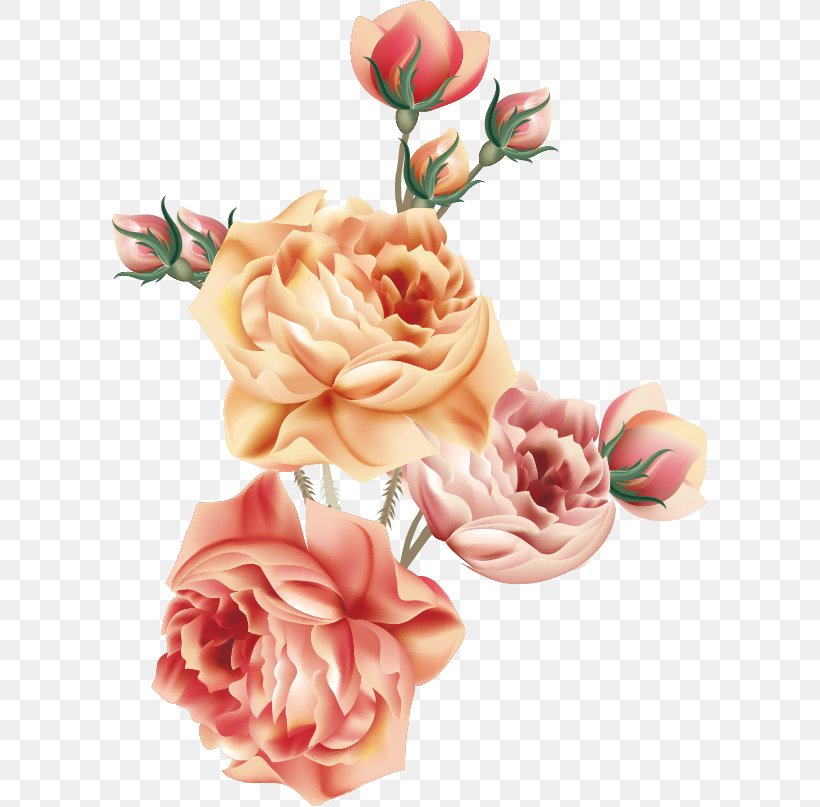 Garden Roses Centifolia Roses Napkin Victorian Era Rosa Chinensis, PNG, 595x807px, Garden Roses, Artificial Flower, Centifolia Roses, Cut Flowers, Designer Download Free
