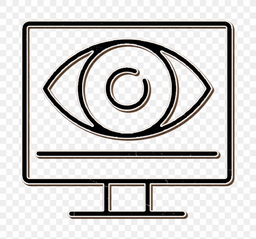 Monitoring Icon Eye Icon SEO And Online Marketing Elements Icon, PNG, 1238x1156px, Monitoring Icon, Digital Display Advertising, Digital Marketing, Eye Icon, Home Page Download Free