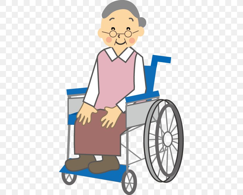 Old Age Wheelchair Caregiver Home Care Service Grandparent, PNG, 421x659px, Old Age, Aged Care, Artwork, Caregiver, Cart Download Free