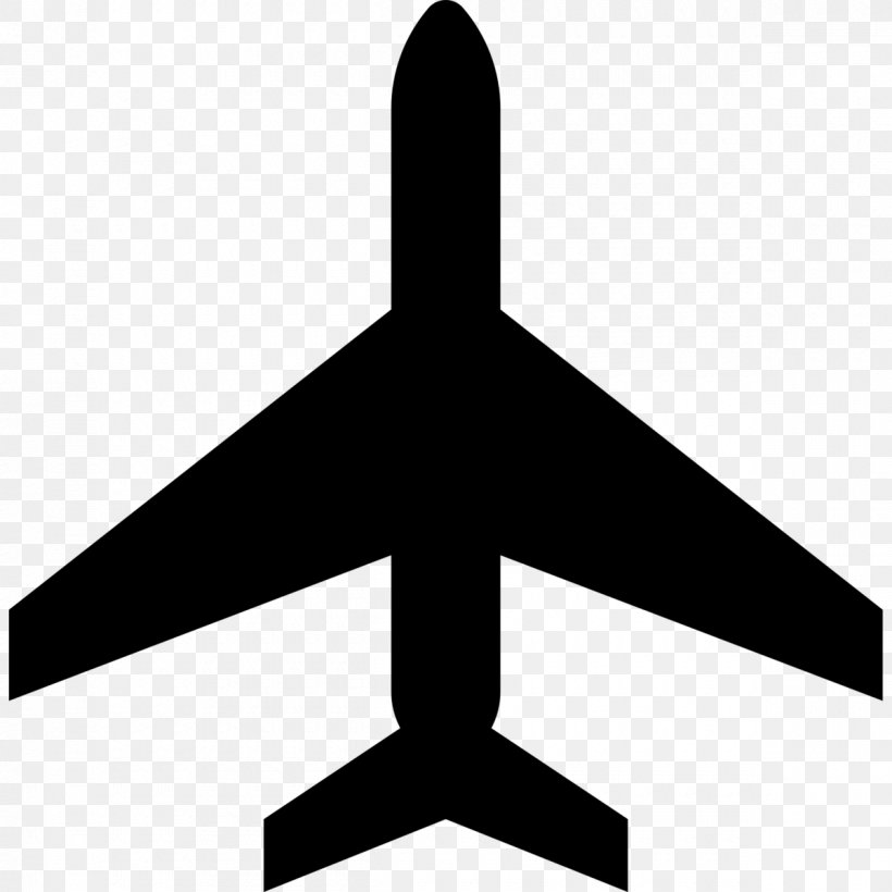 Airplane Clip Art, PNG, 1200x1200px, Airplane, Air Travel, Aircraft, Aviation, Black And White Download Free
