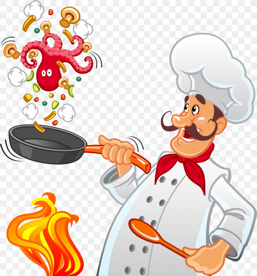 Cook Food Chef Restaurant Clip Art, PNG, 3720x4000px, Cook, Artwork, Cafeteria, Cantina, Cartoon Download Free