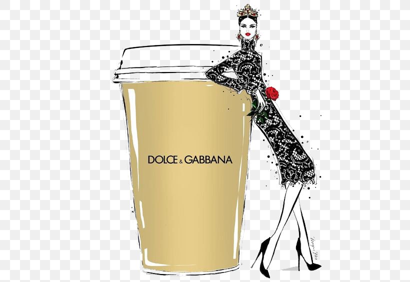 Dolce & Gabbana Drawing Fashion Illustration Illustration, PNG, 564x564px, Fashion Illustration, Art, Coffee Cup, Croquis, Cup Download Free