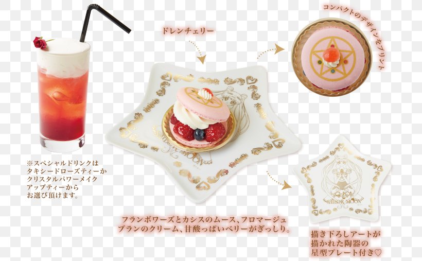 Sailor Moon Q-pot Cafe Q Pot カフェイン, PNG, 715x507px, Sailor Moon, Cafe, Cup, Dessert, Flavor Download Free