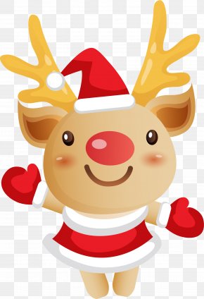 Santa Claus S Reindeer Christmas Gift Santa Claus S Reindeer Png