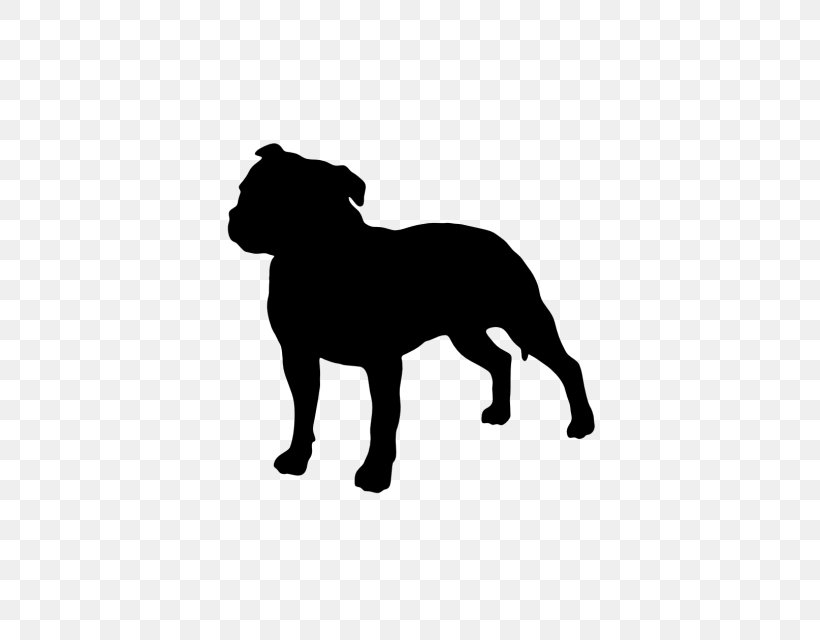 Staffordshire Bull Terrier American Staffordshire Terrier American Pit Bull Terrier, PNG, 640x640px, Staffordshire Bull Terrier, American Pit Bull Terrier, American Staffordshire Terrier, Black, Black And White Download Free