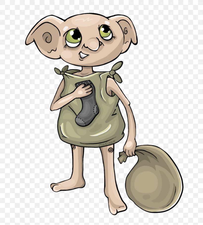 Dobby The House Elf Clip Art Fictional Universe Of Harry Potter Harry Potter (Literary Series), PNG, 849x942px, Dobby The House Elf, Art, Carnivoran, Cartoon, Dog Like Mammal Download Free