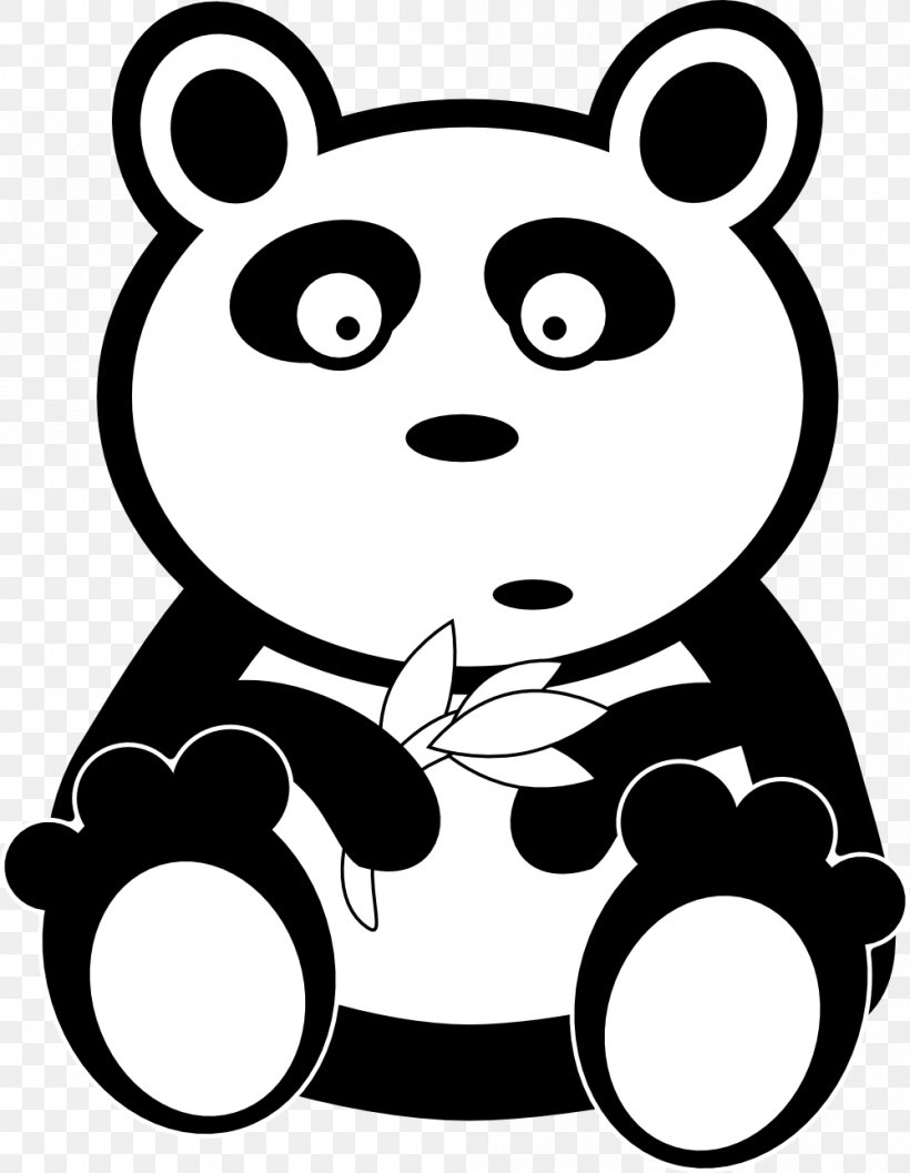 Giant Panda Bear Red Panda Clip Art, PNG, 999x1288px, Watercolor, Cartoon, Flower, Frame, Heart Download Free