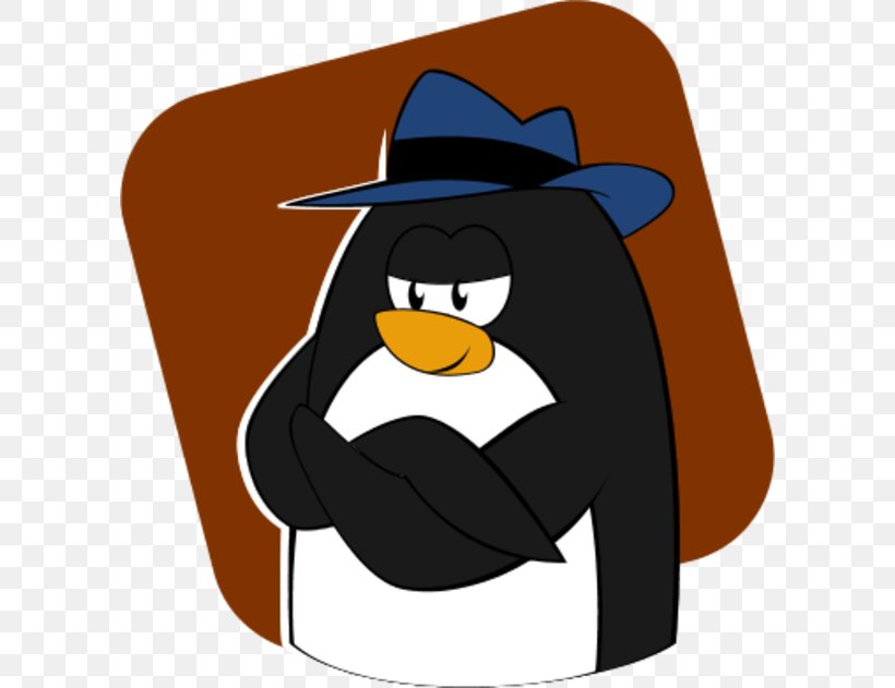 Penguin Tux Racer Fedora Clip Art, PNG, 600x631px, Penguin, Beak, Bird, Fedora, Fictional Character Download Free