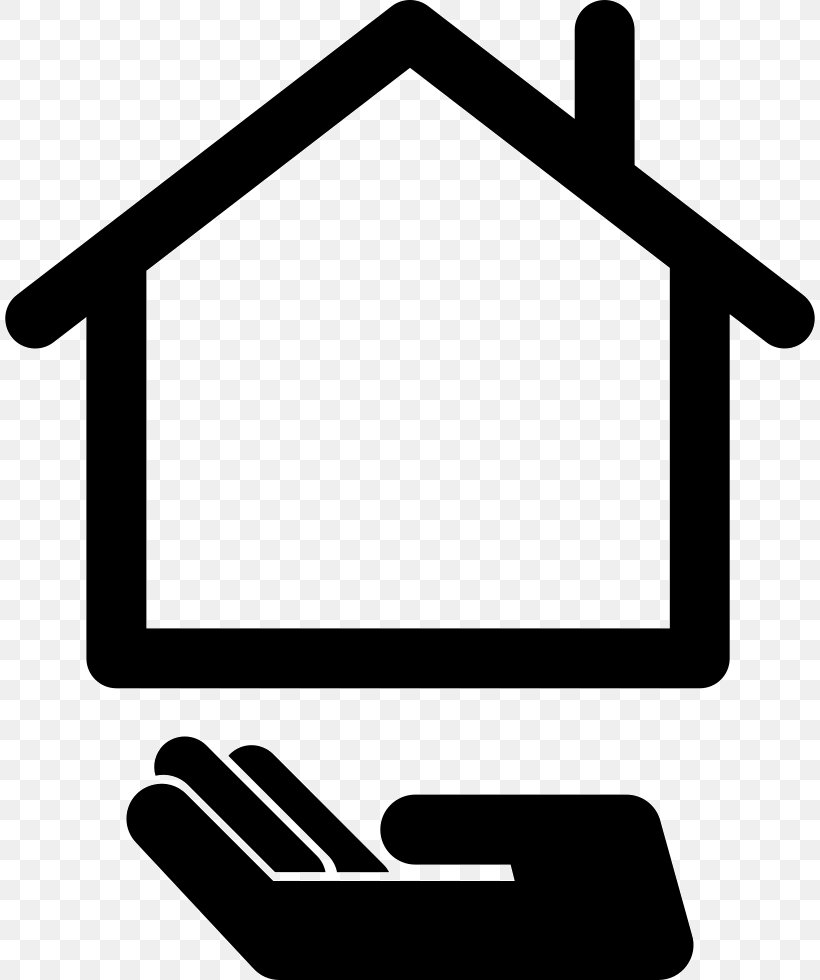 House Share Icon, PNG, 810x980px, House, Area, Black And White, Building, Home Download Free
