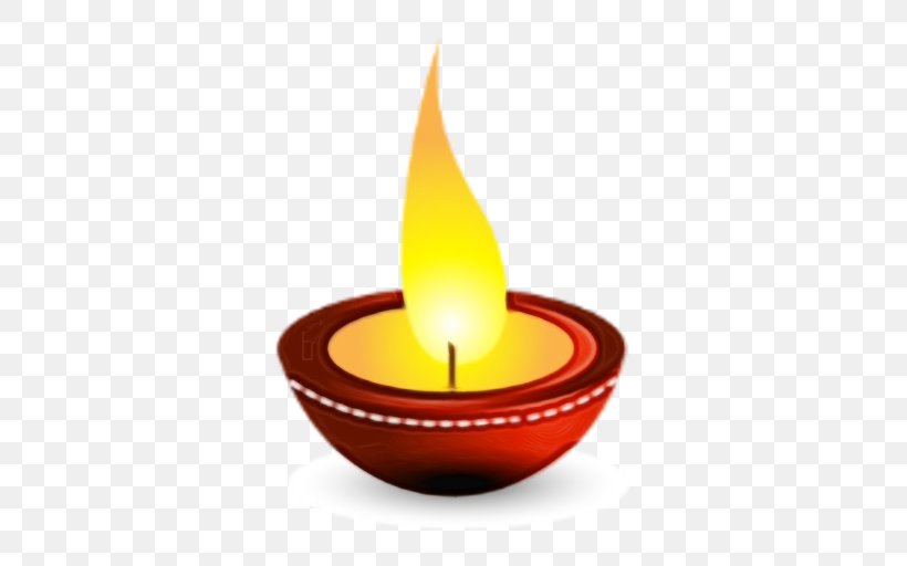 Diwali, PNG, 512x512px, Watercolor, Candle, Diwali, Fire, Flame Download Free