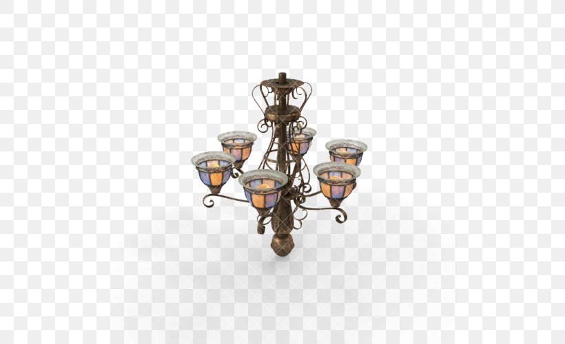 Light Fixture Chandelier Candlestick Lamp, PNG, 500x500px, Light, Brass, Candle, Candlestick, Ceiling Download Free