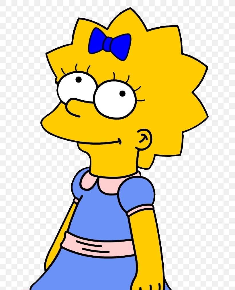 Maggie Simpson Bart Simpson Marge Simpson Lisa Simpson, PNG, 676x1012px, Maggie Simpson, Area, Art, Artwork, Bart Simpson Download Free
