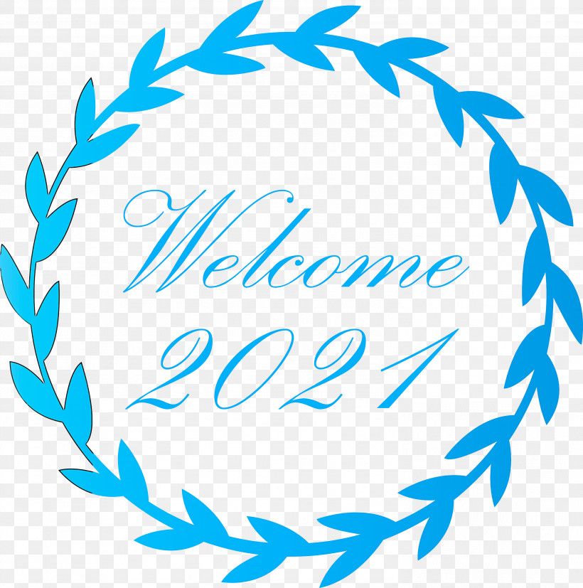 New Year 2021 Welcome, PNG, 2973x3000px, New Year 2021 Welcome, Cartoon, Cricut, Drawing, Line Art Download Free