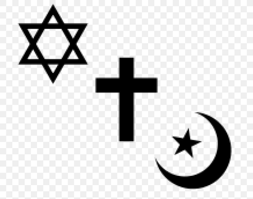 Religious Symbol Symbols Of Islam Jewish Symbolism Christian Symbolism Judaism, PNG, 750x645px, Religious Symbol, Black And White, Brand, Christian Symbolism, Christianity Download Free