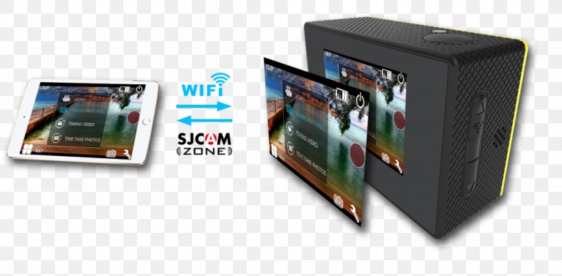 SJCAM SJ4000 Action Camera 1080p 4K Resolution, PNG, 1024x504px, 4k Resolution, Sjcam Sj4000, Action Camera, Brand, Camcorder Download Free