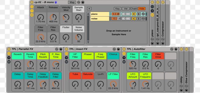 Ableton Live Virtual Studio Technology Musical Instruments Delay, PNG, 770x383px, Watercolor, Cartoon, Flower, Frame, Heart Download Free