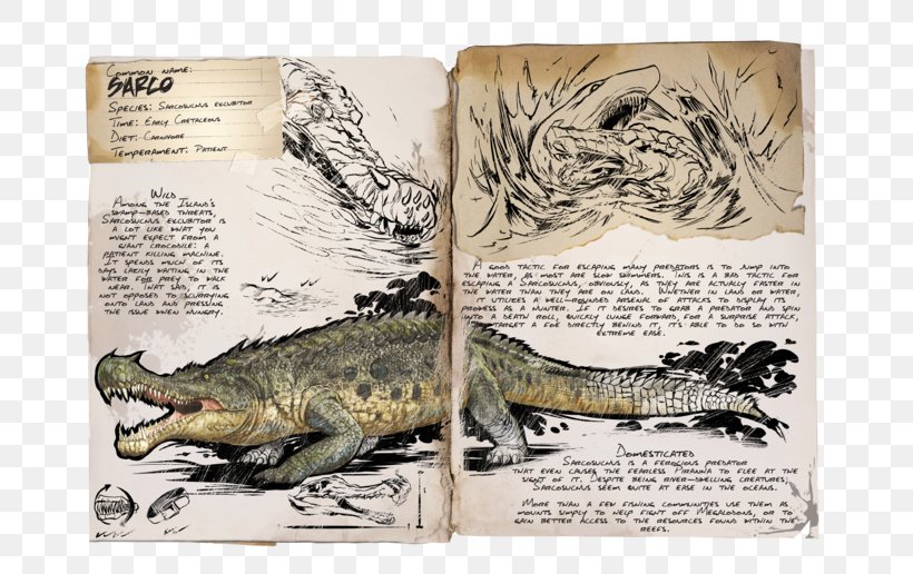 ARK: Survival Evolved Spinosaurus PixARK Kaprosuchus Sarcosuchus, PNG, 776x516px, Ark Survival Evolved, Alligator, Argentavis Magnificens, Crocodile, Crocodilia Download Free