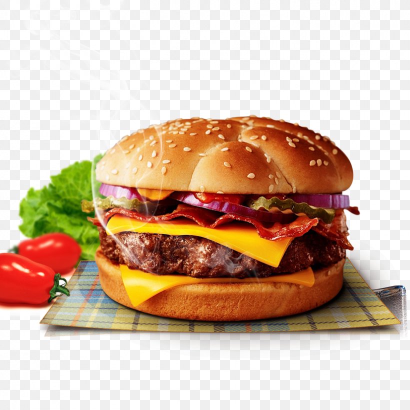 Hamburger Angus Cattle Bacon, Egg And Cheese Sandwich Cheeseburger, PNG, 827x827px, Hamburger, Angus Cattle, Bacon, Bacon Egg And Cheese Sandwich, Barbecue Download Free