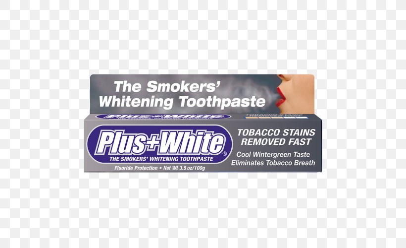 Plus White Smokers' Whitening Toothpaste Smoking Tooth Whitening, PNG, 500x500px, Toothpaste, Brand, Cosmetics, Crest, Crest 3d White Toothpaste Download Free