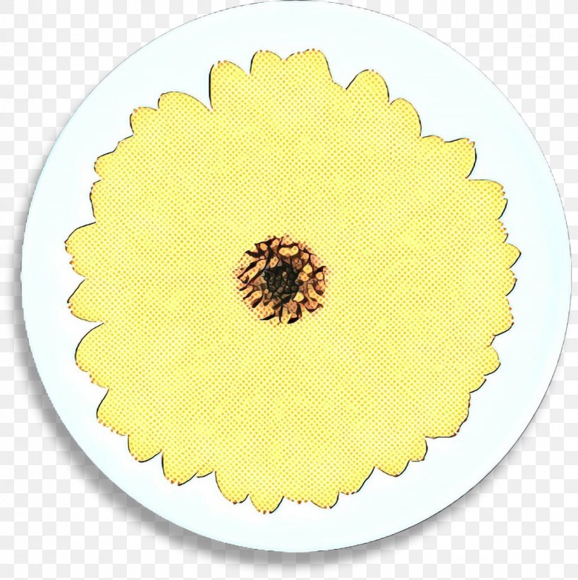 Sunflower Sticker, PNG, 1022x1026px, Pop Art, Beige, Flower, Leaf, Plant Download Free