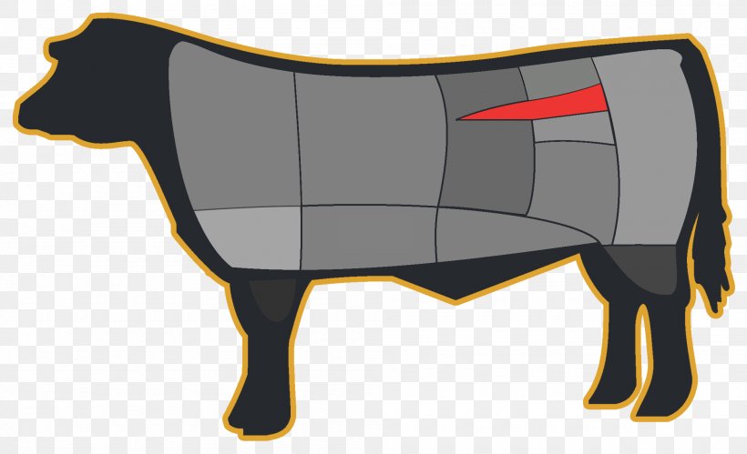 Chateaubriand Steak Cattle Filet Mignon Beef Tenderloin, PNG, 2000x1219px, Chateaubriand Steak, Beef, Beef Tenderloin, Black, Carnivoran Download Free