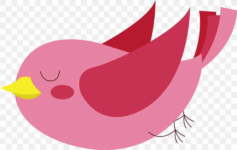 Flamingo, PNG, 3138x1994px, Cartoon Bird, Beak, Bird Of Prey, Birds, Chicken Download Free