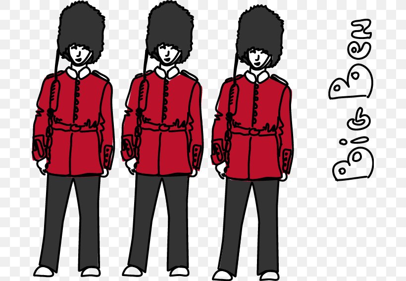 London Cartoon Soldier, PNG, 691x569px, London, Cartoon, Clothing, Colourbox, Drawing Download Free