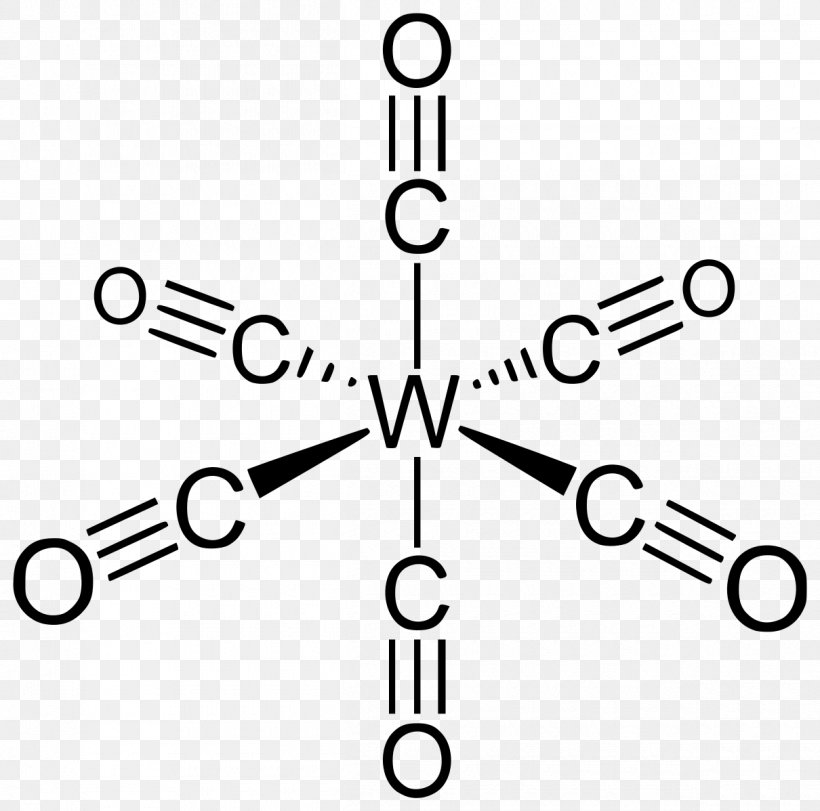 Tungsten Hexacarbonyl Metal Carbonyl Carbon Monoxide Nickel Tetracarbonyl Chromium Hexacarbonyl, PNG, 1210x1198px, Tungsten Hexacarbonyl, Area, Black And White, Carbon Monoxide, Carbonyl Group Download Free