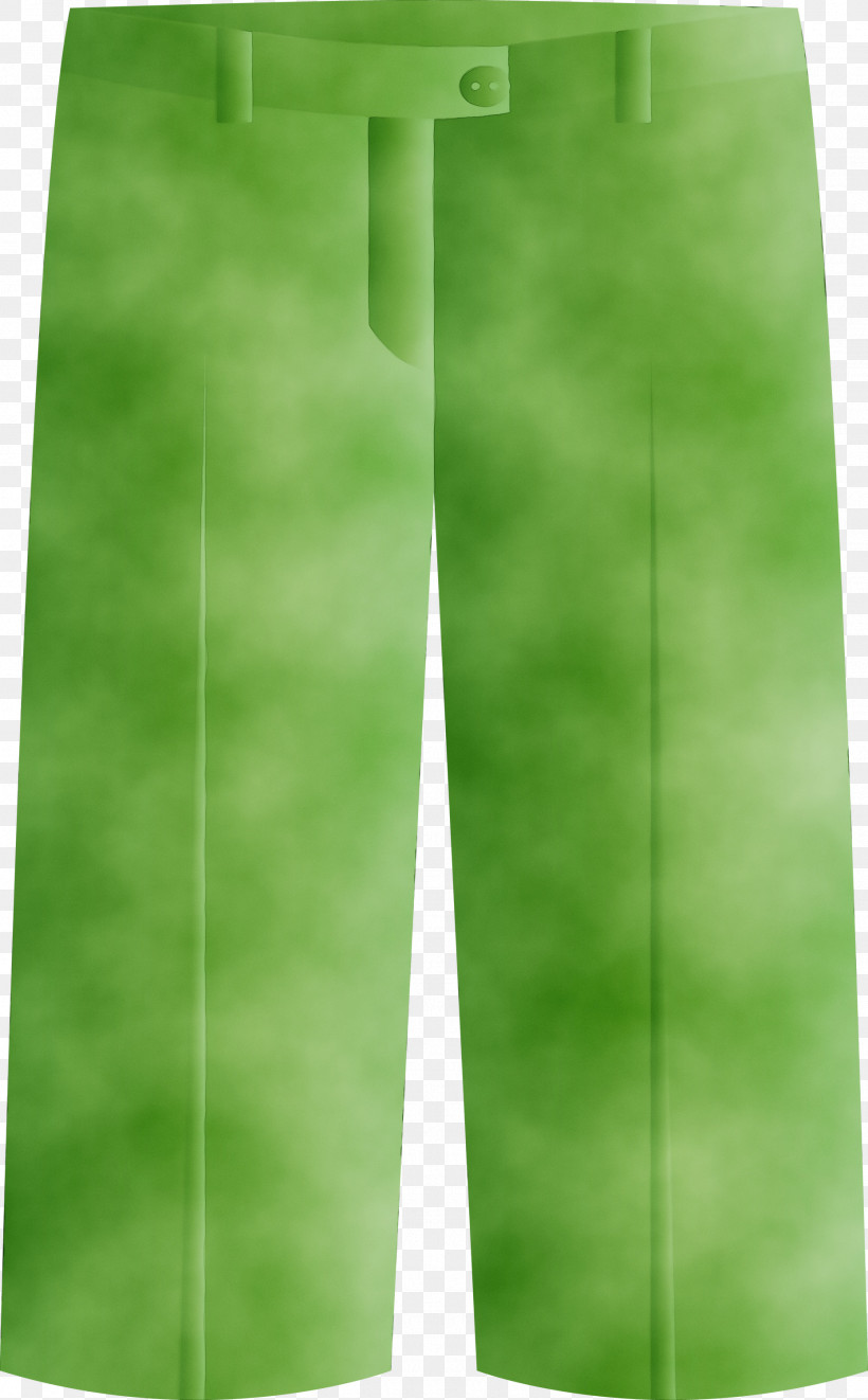 Green Clothing Active Pants Sweatpant Trousers, PNG, 1860x2999px, Watercolor, Active Pants, Clothing, Green, Paint Download Free