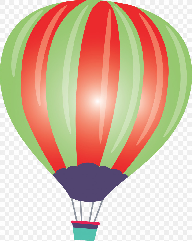 Hot Air Balloon, PNG, 2399x3000px, Hot Air Balloon, Balloon, Green Download Free