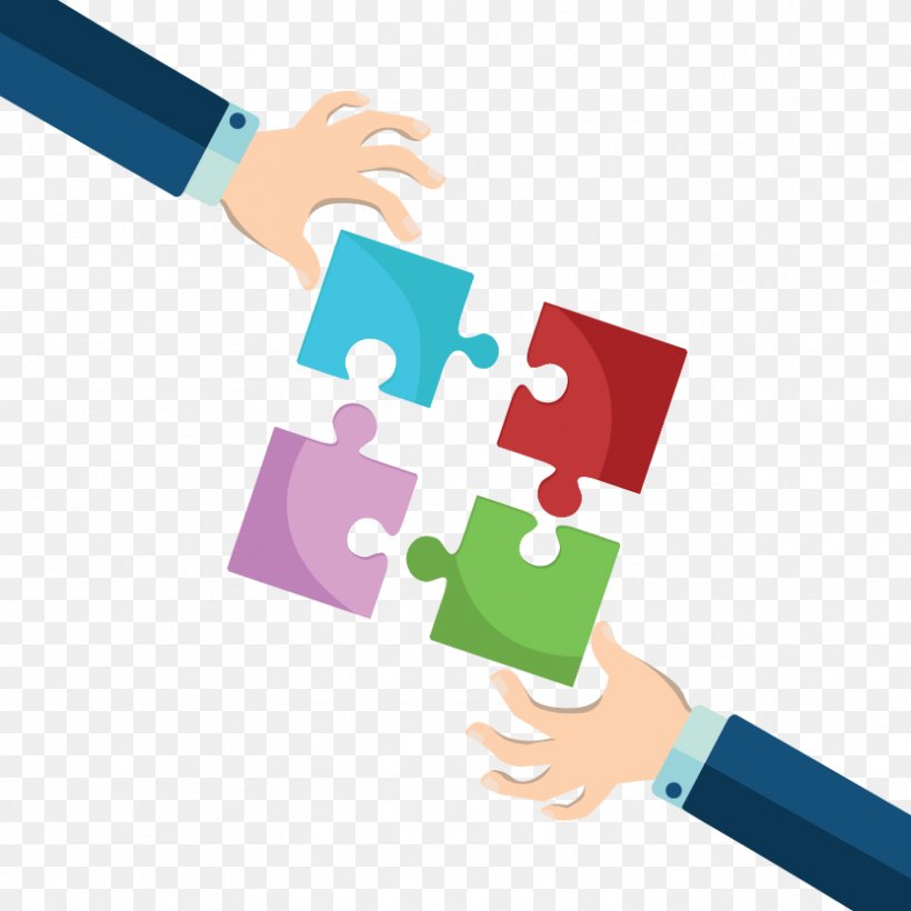 Jigsaw Puzzles Clip Art, PNG, 833x833px, Jigsaw Puzzles, Brand, Collaboration, Game, Hand Download Free
