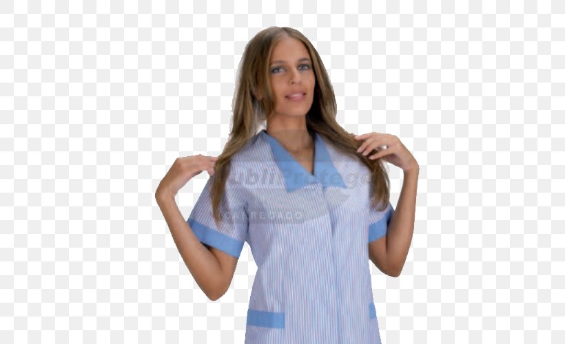 T-shirt Shoulder Scrubs Blouse Sleeve, PNG, 500x500px, Tshirt, Arm, Blouse, Blue, Clothing Download Free