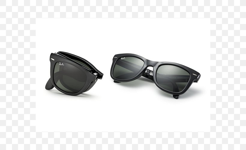 Ray-Ban Wayfarer Folding Flash Sunglasses Ray-Ban Original Wayfarer Classic, PNG, 582x500px, Rayban Wayfarer Folding Flash, Blue, Eyewear, Fashion, Glasses Download Free