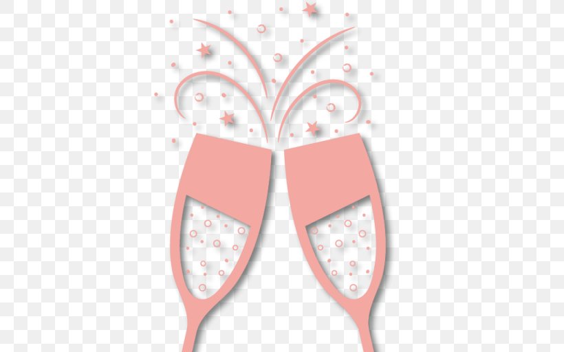 Bruiloft DJ Venlo Champagne Party Glass Drink, PNG, 512x512px, Watercolor, Cartoon, Flower, Frame, Heart Download Free