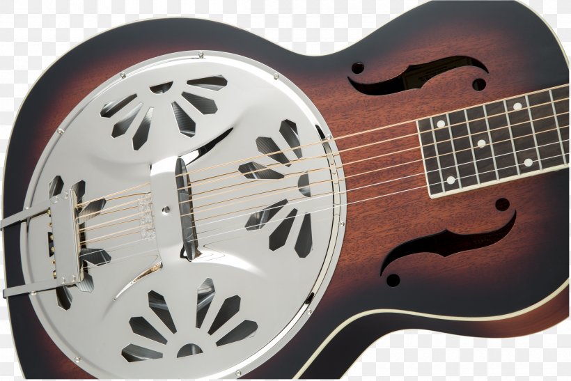 Resonator Guitar Fender Stratocaster Gretsch White Falcon Musical Instruments, PNG, 2400x1603px, Resonator Guitar, Acoustic Electric Guitar, Acoustic Guitar, Acousticelectric Guitar, Dobro Download Free