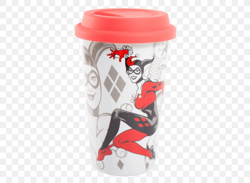 Coffee Cup Harley Quinn Mug Ceramic, PNG, 600x600px, Coffee Cup, Ceramic, Comic Book, Cup, Dc Comics Download Free
