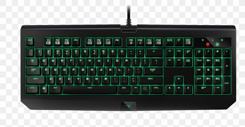 Computer Keyboard Computer Mouse Gaming Keypad Razer Inc. Razer BlackWidow Ultimate 2016, PNG, 2800x1455px, Computer Keyboard, Computer Component, Computer Hardware, Computer Mouse, Electrical Switches Download Free