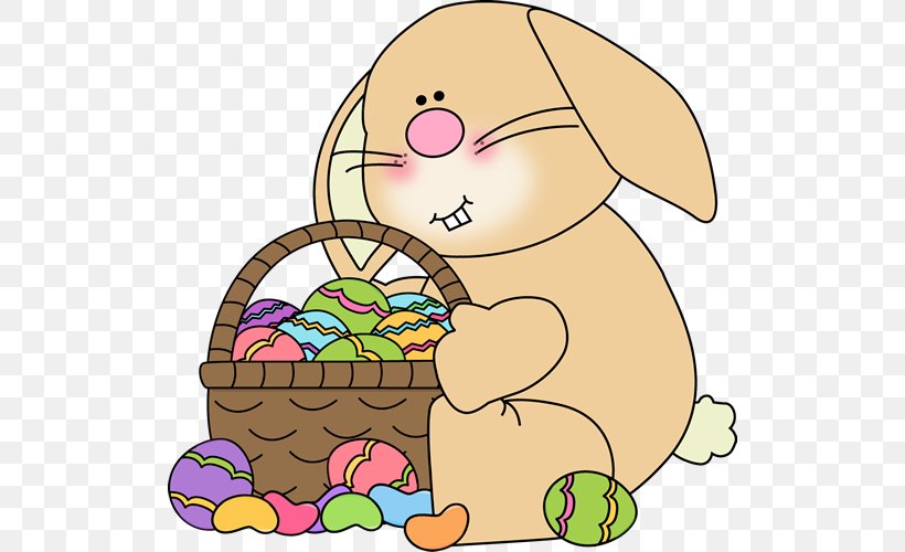 Easter Bunny Easter Basket Clip Art, PNG, 516x500px, Watercolor, Cartoon, Flower, Frame, Heart Download Free
