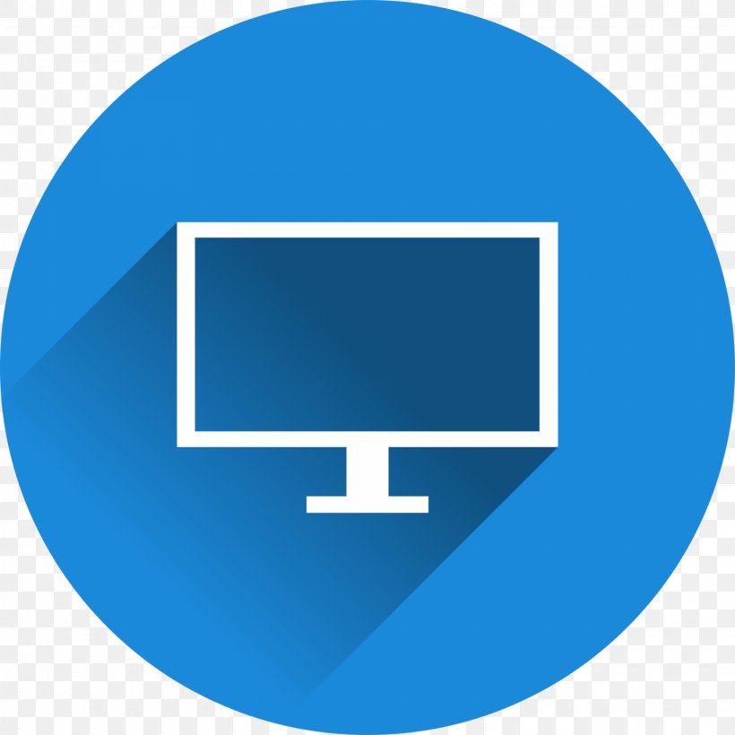 Logo Computer Monitors Image Download, PNG, 1560x1560px, Logo, Area, Blue, Brand, Computer Download Free