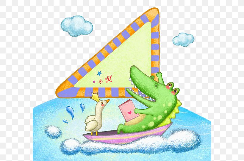 Crocodile Cartoon Illustration, PNG, 600x542px, Crocodile, Area, Art, Cartoon, Child Art Download Free