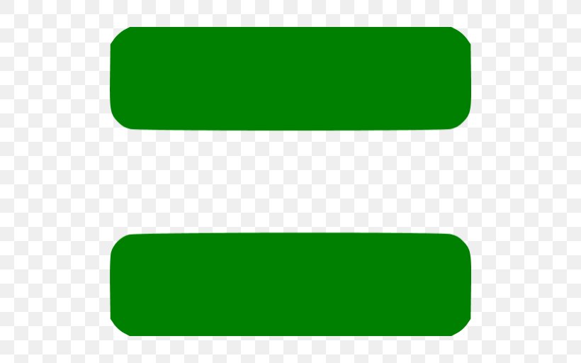 Equals Sign Green Equality Clip Art, PNG, 512x512px, Equals Sign, Area, Equality, Grass, Green Download Free