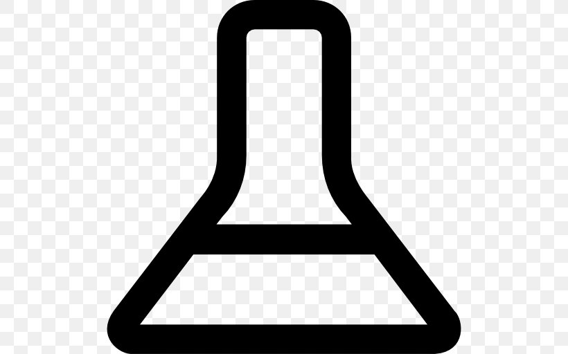 Laboratory Flasks Chemistry, PNG, 512x512px, Laboratory Flasks, Black, Black And White, Chemistry, Health Care Download Free