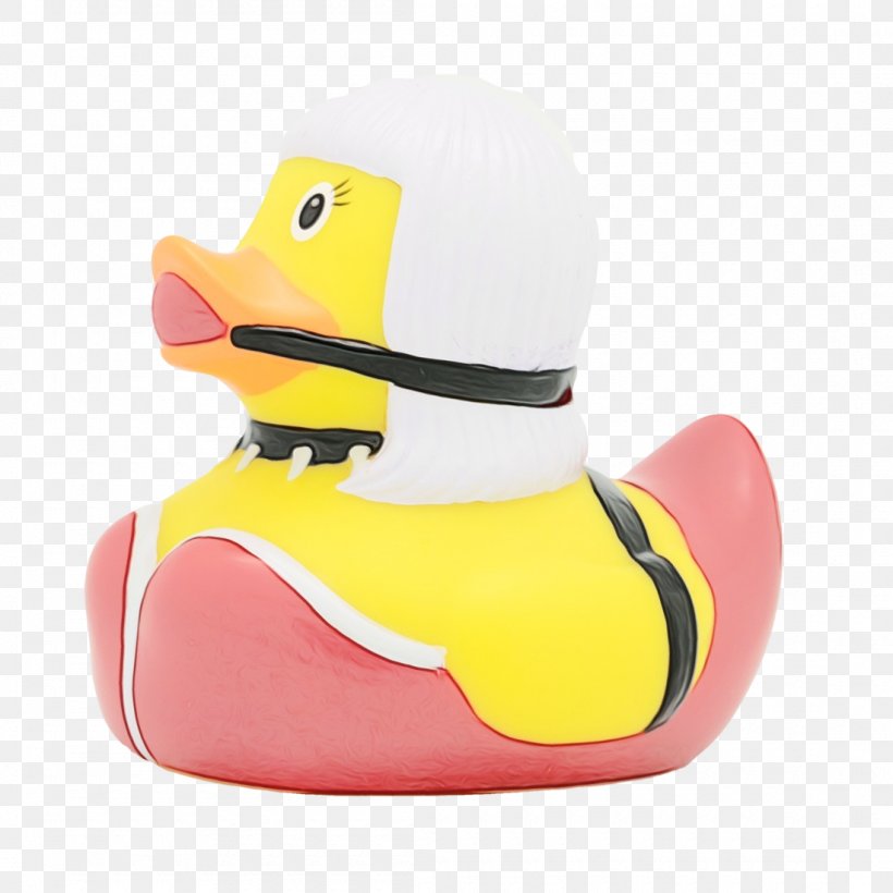 Rubber Ducky Duck Toy Bath Toy Bird, PNG, 1100x1100px, Watercolor, Bath Toy, Bird, Duck, Ducks Geese And Swans Download Free