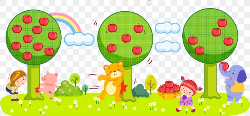 Vector Cartoon Animals, PNG, 1171x545px, Orchard, Advertising, Apple, Art, Cartoon Download Free